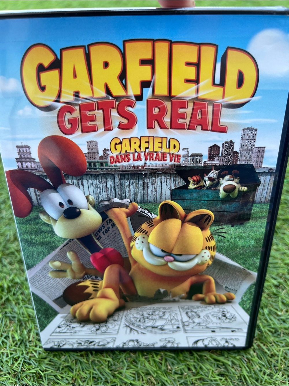 📀 3/$25 📀 VINTAGE DVD Garfield gets Real  2007  LIKE NEW STICKER SEALED!!